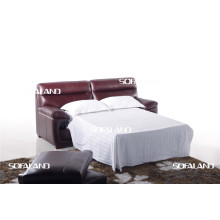 Italy Leather Sofa Bed Furniture